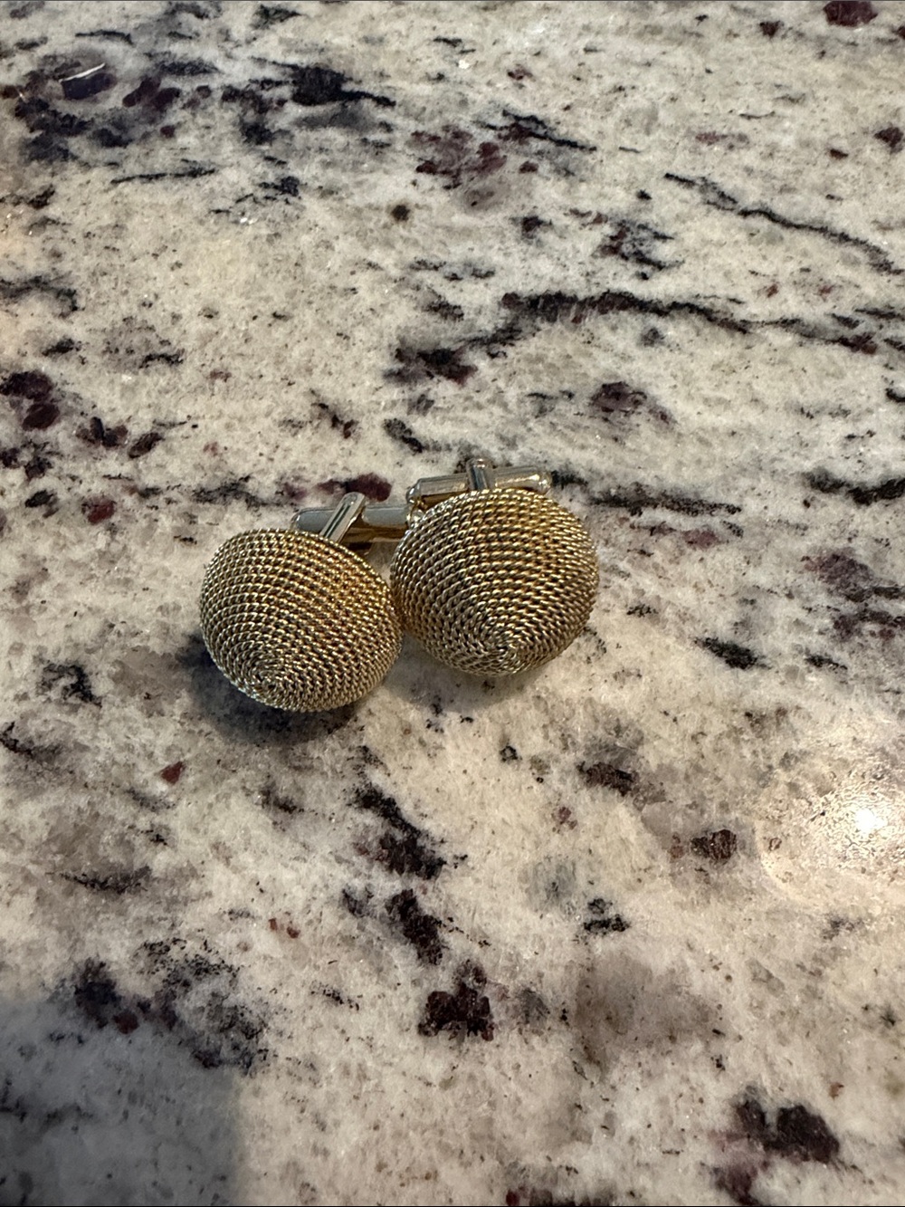 Mixed Gold & Silver Cufflink Set - Picture 10 of 16